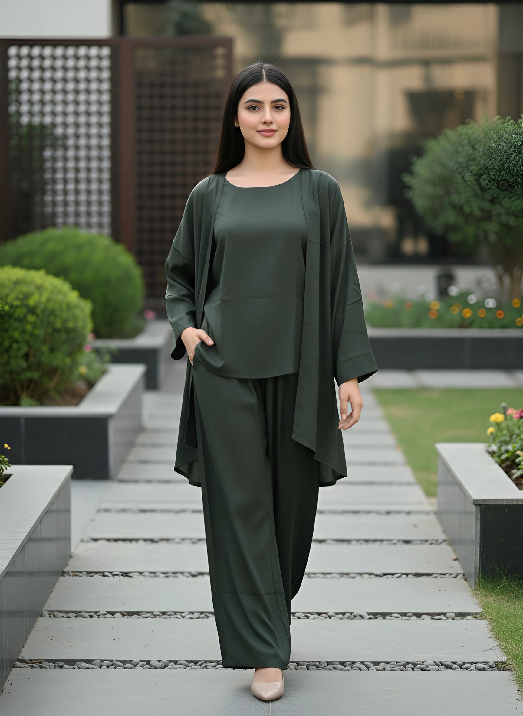 The Serene Olive Set