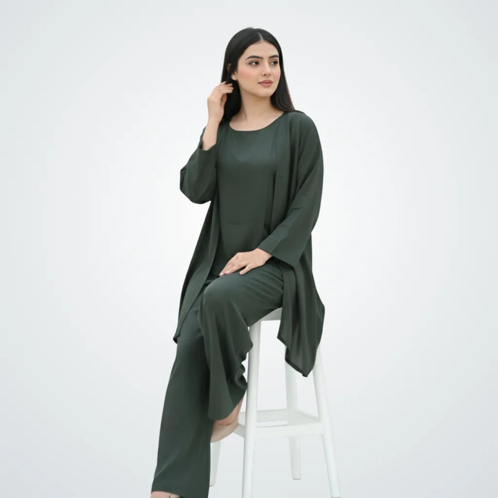 The Serene Olive Set
